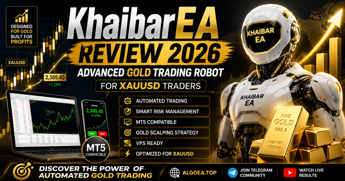 KhaibarEA Best Gold Trading Robot for XAUUSD Automated Trading MT5 Expert Advisor